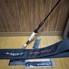 専用袋付き美品⭐︎ ダイワ スティーズ ウェアウルフ パワープラス C66M-SV ダイワ バスロッド スティーズ C66M-SV ウェアウルフパワー