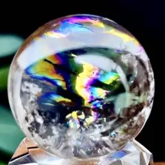 ヒマラヤ水晶　水晶玉　丸玉　スフィア　パワーストーン　天然石　【超美品】 5