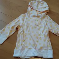 花柄パーカー ハンドメイド 90サイズ
