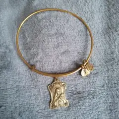 alex & ani 聖テレサ メダイバングル usa製 ゴールド