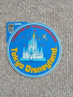 東京ディズニーランド ステッカーシール　 1983年製