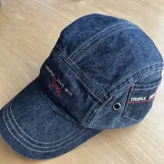 レア　triple five soul デニム CAP