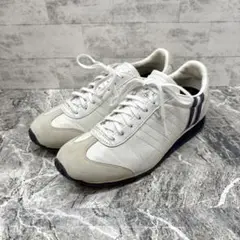 美品✨ パトリック アイリス 23.5 スニーカー レザー ホワイト グレー