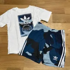 キッズ服 adidas アディダス 100cm セットアップ