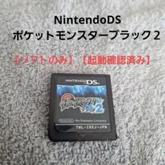 ポケットモンスター ブラック 2 Nintendo DS　ソフトのみ