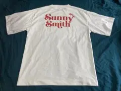 【美品】SunnySmith サニースミスホワイト Tシャツ　Mサイズ
