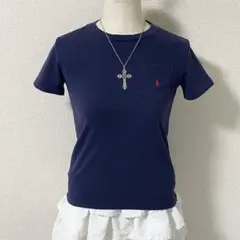 y2k ピチT ラルフローレン ポニー ネイビー 平成女児 平成ギャル