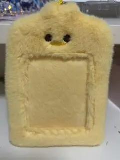 イエロー プラッシュカードケース
