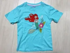 ディズニー アリエル 刺繍 半袖 3T