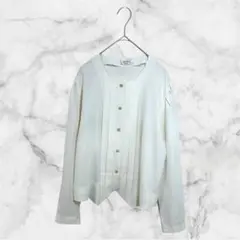 2503 美品 SCUORA シャツ ブラウス 白 ホワイト