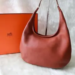 エルメス トリヨンクレマンス ガオ ショルダー バッグ ブラウン