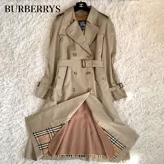 超高級✨BURBERRYS ロングトレンチコート ライナー キャメル混 ベルト