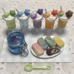 ♡ミニチュアカラフルスイーツセットNo.73