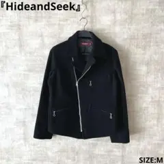 Hide and Seek ハイドアンドシーク カーコート Pコート 美品 ハイドアンドシーク/HIDE&SEEK メルトンカーコート | DAYTRIPPER