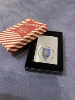 ZIPPO ジッポー フランス陸軍 スクール 未使用、箱付き V刻印