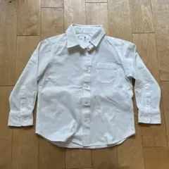 110 ユニクロ　白ブラウス
