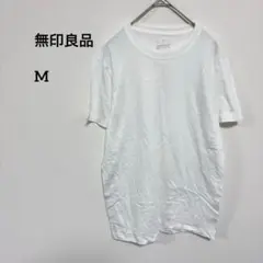 無印良品 白ホワイトTシャツ M 良品計画 爽やかc106