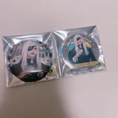 ジャンケットバンク　キャラウム　カフェ　缶バッジ　天堂　セット