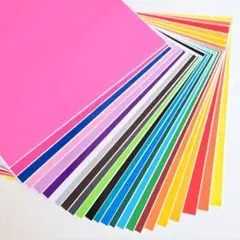 カッティングシート 24枚 24色 艶消し DIY クラフトシート クラフト