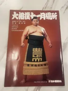 大相撲 令和2年　十一月場所 パンフレット