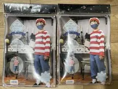 【新品未使用未開封 2つ】ボーダーボーイ　ウォーリーをさがせ　衣装仮装コスプレ