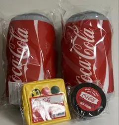 コカコーラ1番くじ　B賞　Coca-Cola 冷感クッション　他