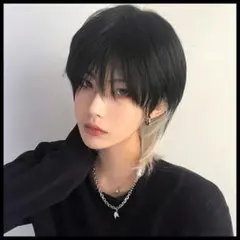 P07 原宿風 耐熱 ウィッグ かつら 日常 ショートストレート