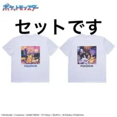 ポケットモンスター プラチナムザッカTシャツ 全2種セット未使用品