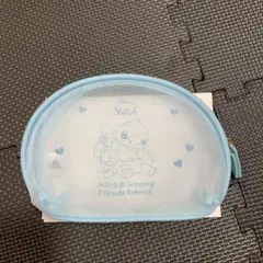 スティッチ　メッシュ　ポーチ