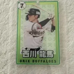 新品オリックスバファローズ西川龍馬アクリルカード