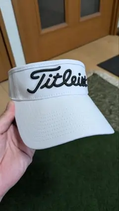 新品未使用 タイトリスト Titleist Pro V1 バイザー ホワイト