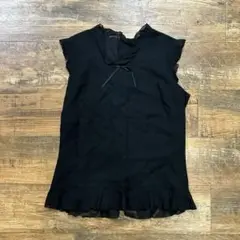 美品 INGEBORG インゲボルグ ノースリーブ シャツ ブラウス