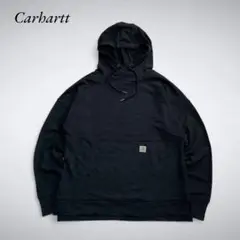 V1-012 20s Carhartt フーディプルオーバーパーカ M 黒