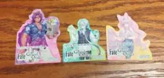 【非売品】FGO×マツキヨココカラ ダイカットステッカー 3点セット
