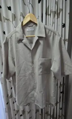 ↓FREAK'S STORE 半袖シャツ ベージュ
