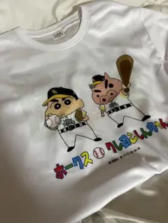 ソフトバンクホークス　しんちゃんコラボTシャツ