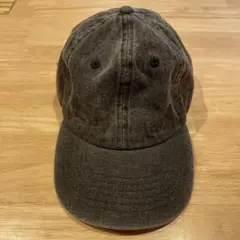 ダークグレー ベースボールキャップ