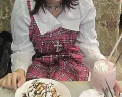 平成 ギャル ワンピース チェック