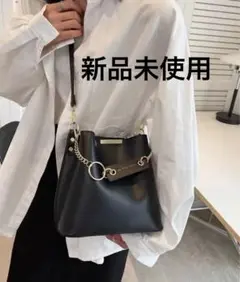 【新品・未使用】pumpkin port チェーンチャーム付 ショルダーBAG