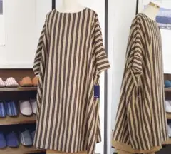 美品 IIE.lab会津木綿 ワンピース