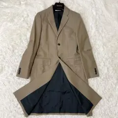 美品✨ハイク チェスターコート ロング Aライン 3 (L) ベージュ ウール