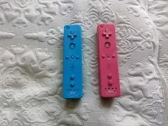 Wiiリモコン 青 ピンク 2個セット