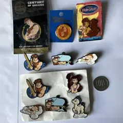ディズニー ヘラクレス ピンバッジ 11個セット