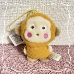 《おさるのもんきち》サンリオ ふわもこワッペンこれくしょんマスコット②