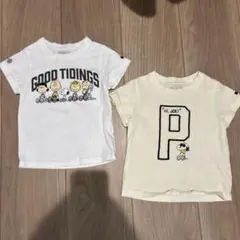 nous SNOOPYTシャツ　90 双子服