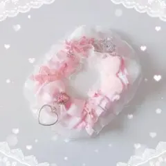 524 硬質ケース♡トレカデコ♡レースデコ♡ルーシーピンク♡ねこ♡