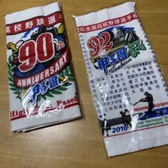 高校野球選手権記念タオル2枚セット