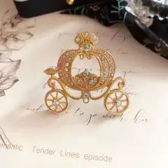 かぼちゃの馬車 ブローチ
