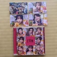 【安心の匿名配送】タイムレス　timelesz 通常盤　FAM CD トレカ