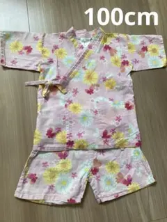花柄甚平 100サイズ　女の子